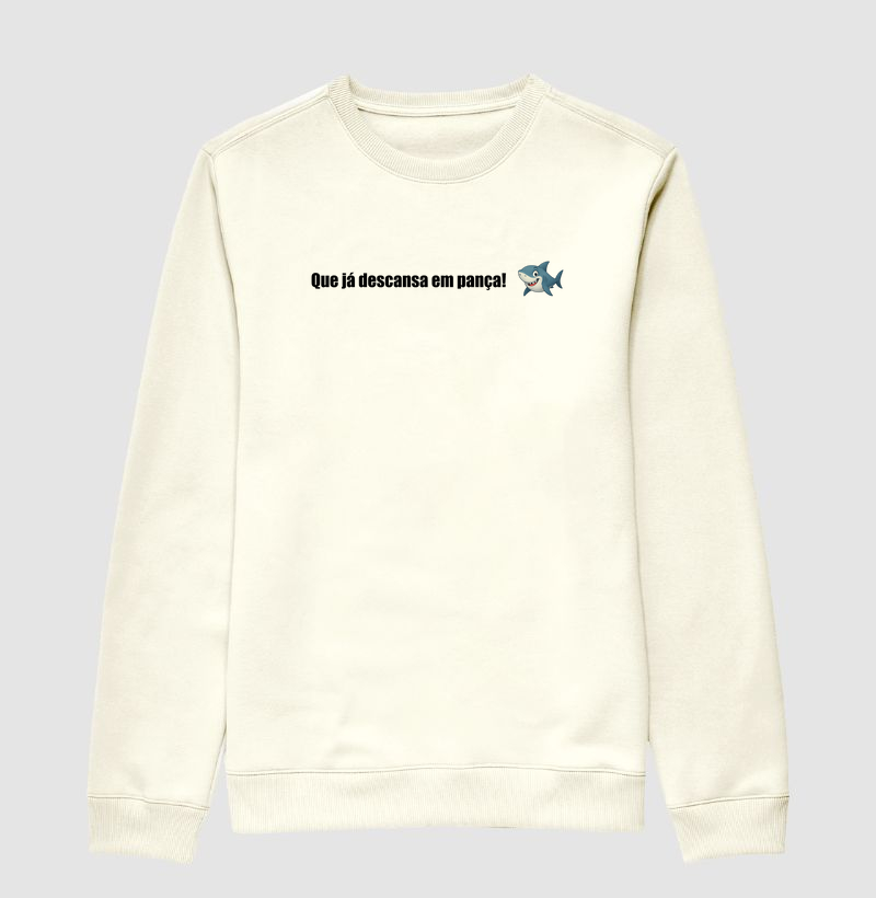 Blusa descansa em pança 