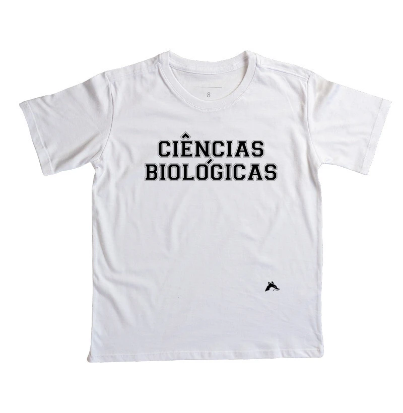 Camiseta Infantil Ciências Biológicas Classic