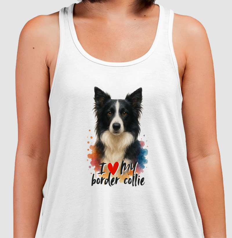 I love my border collie