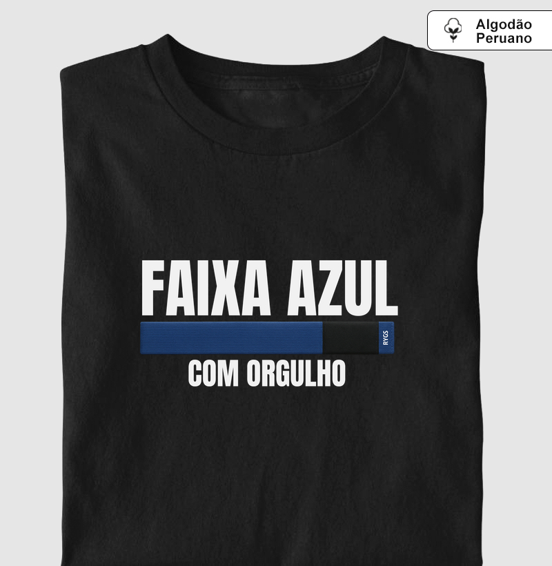 Faixa Azul com Orgulho