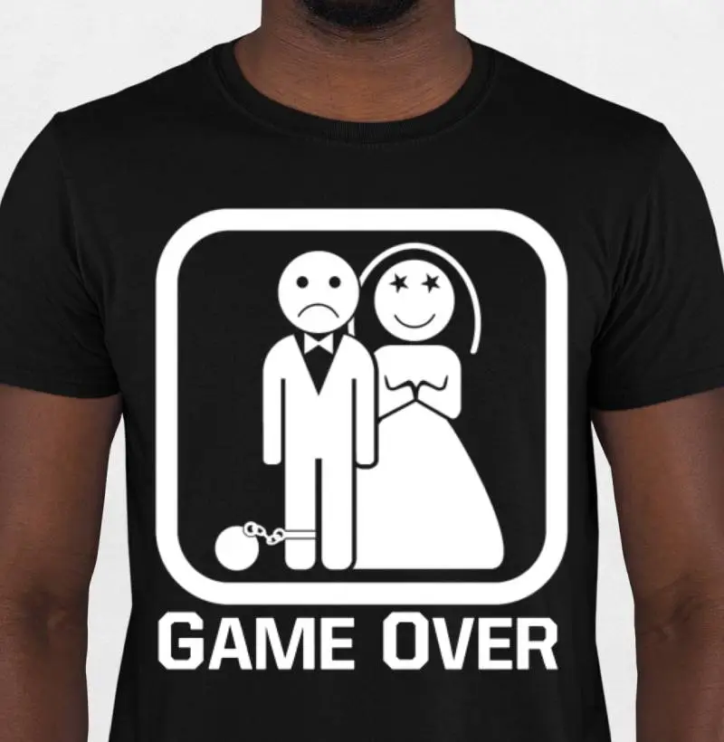 Camiseta - Casamento Game Over
