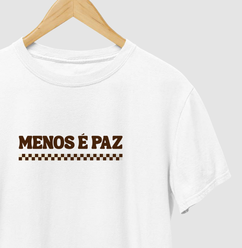 Menos é paz