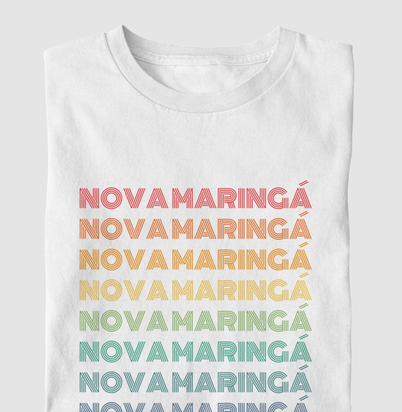 Nova Maringá Letreiro Retrô