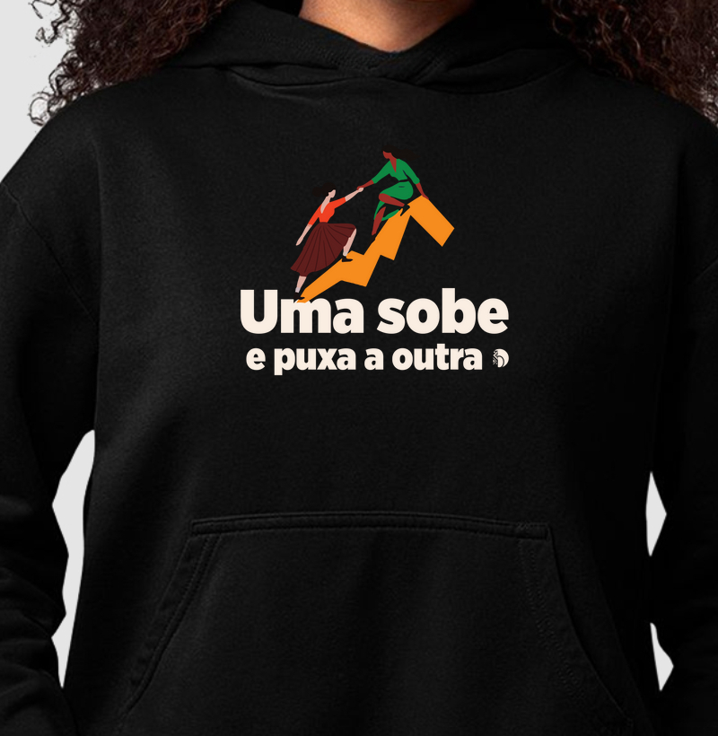 Uma sobre e puxa a outra