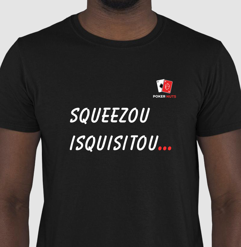 Camiseta Squezou Isquisitou...