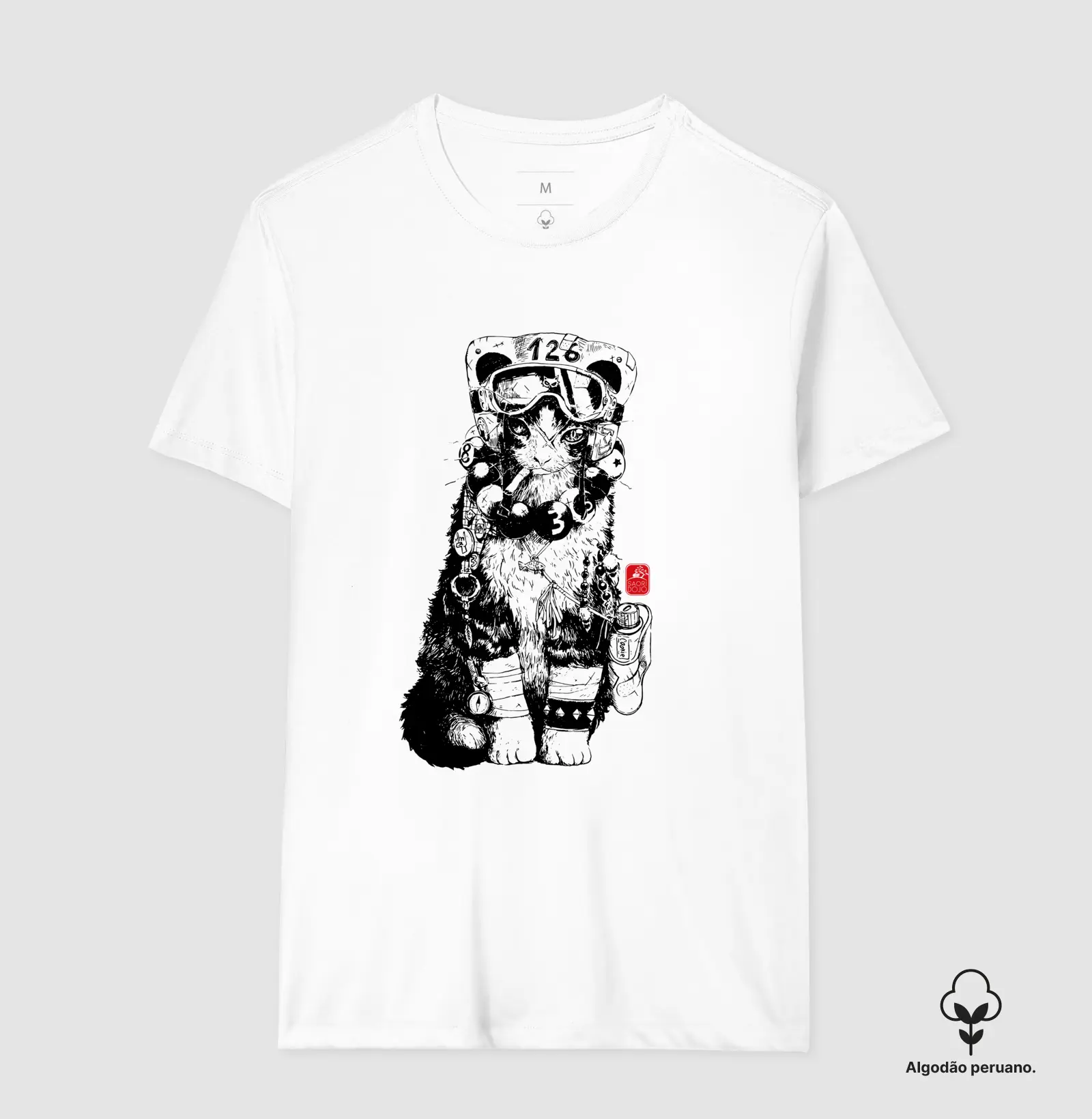 pilot cat ALGODÃO PERUANO
