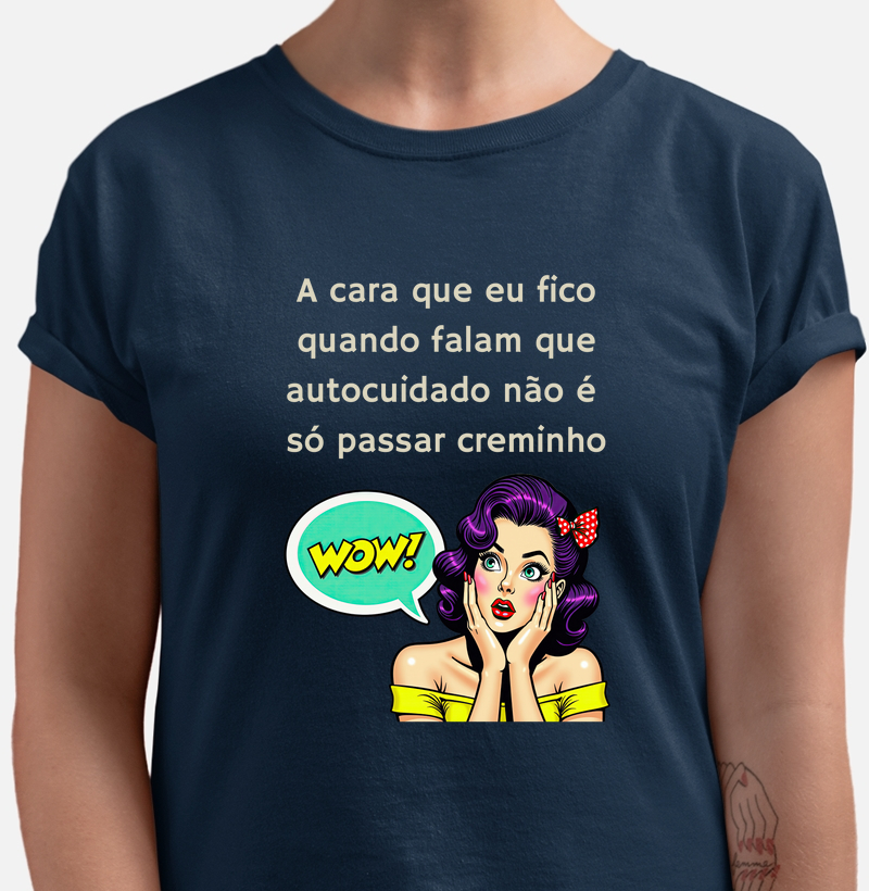 A cara que eu fico quando falam que autocuidado não é só passar creminho