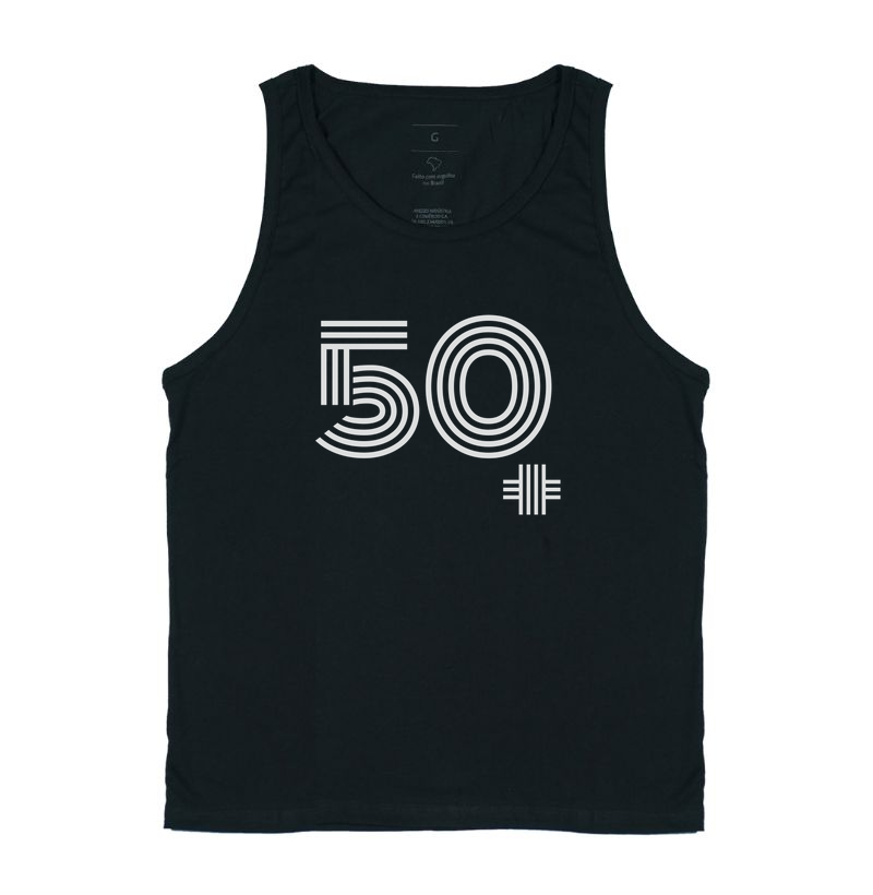 50 MAIS estampa branca