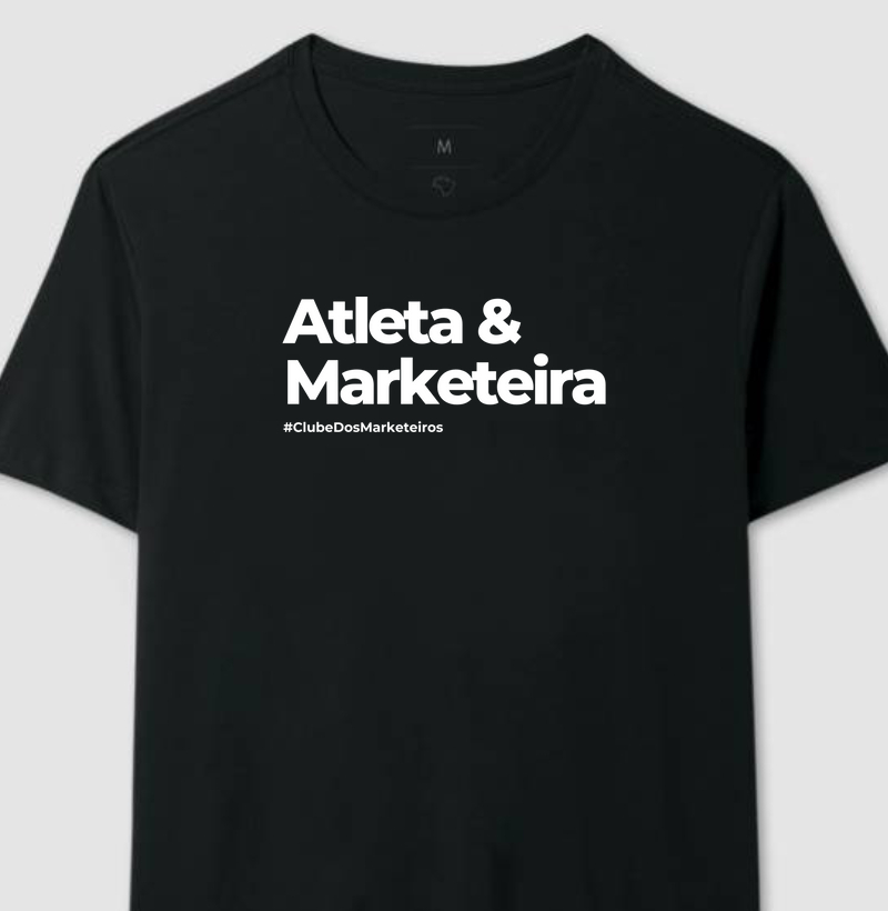 Camiseta Atleta & Marketeira