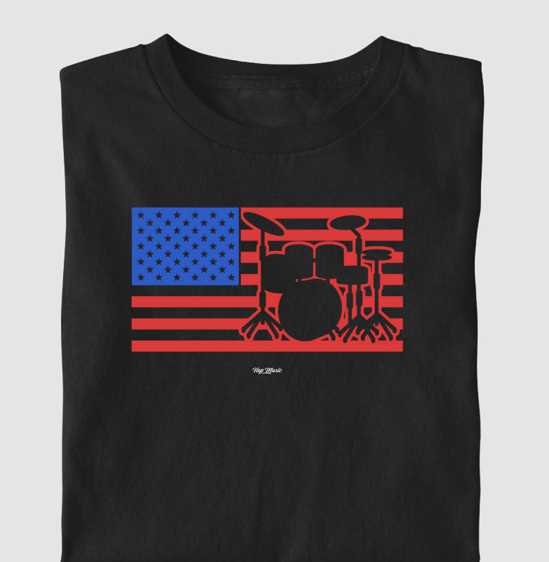 American Flag Drum