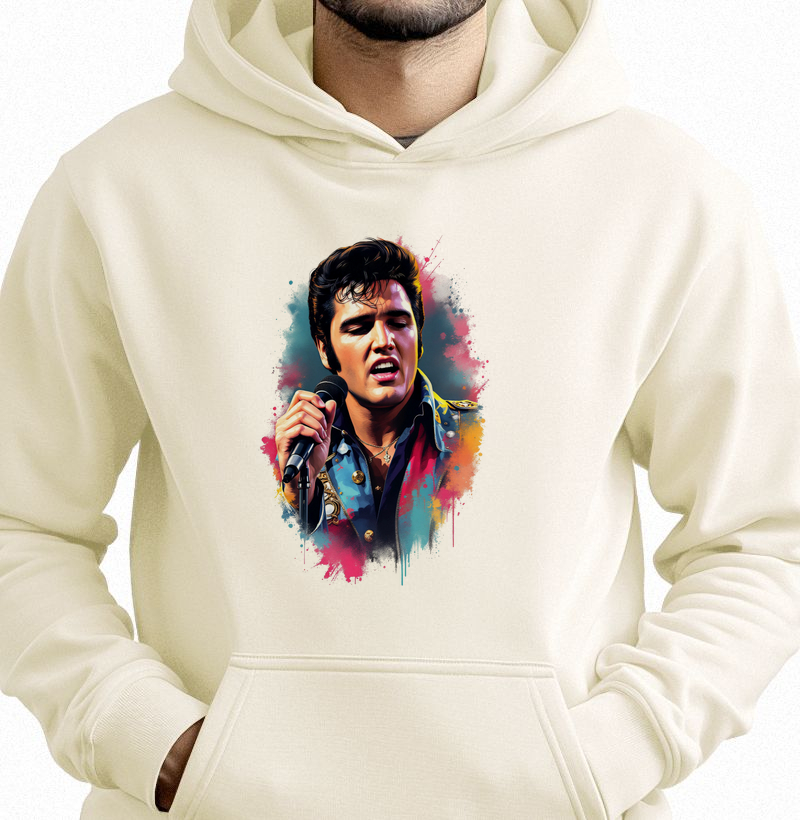 Hoodie Elvis Rei do Rock