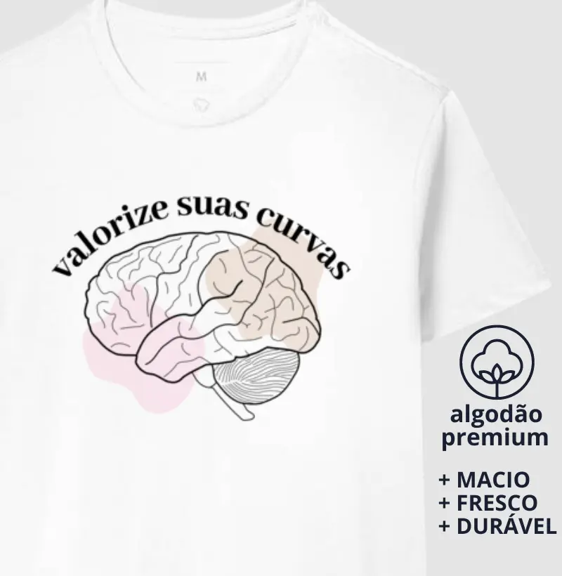 Camiseta Valorize suas Curvas