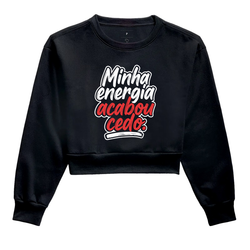 Minha energia acabou cedo