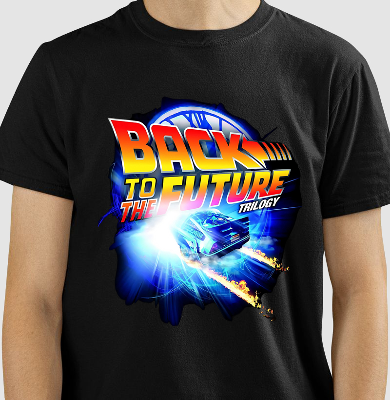 Camiseta De Volta Para O Futuro 2