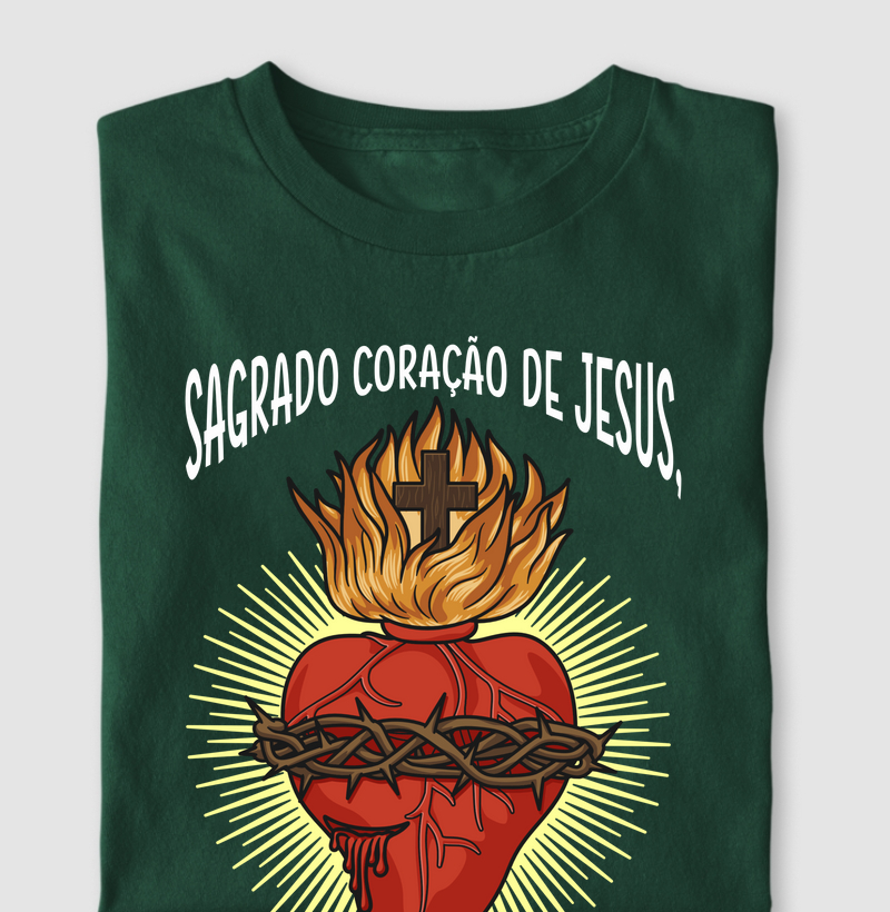 Camiseta Sagrado Coração de Jesus