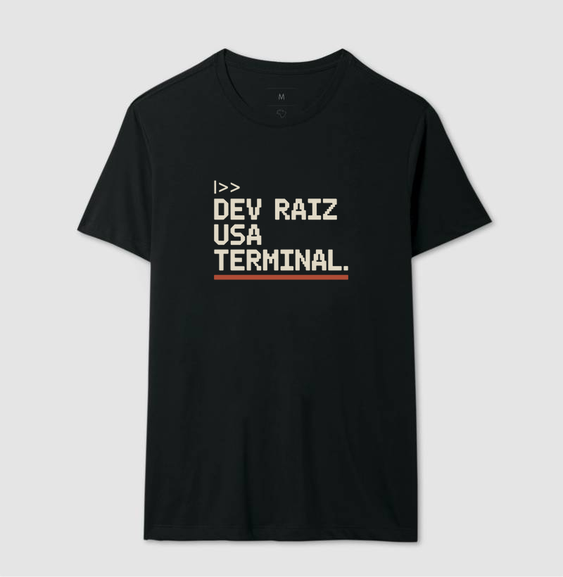 Camiseta "Quem nunca derrubou um ambiente, não viveu TI." (DEV) (DEO) (DIV)