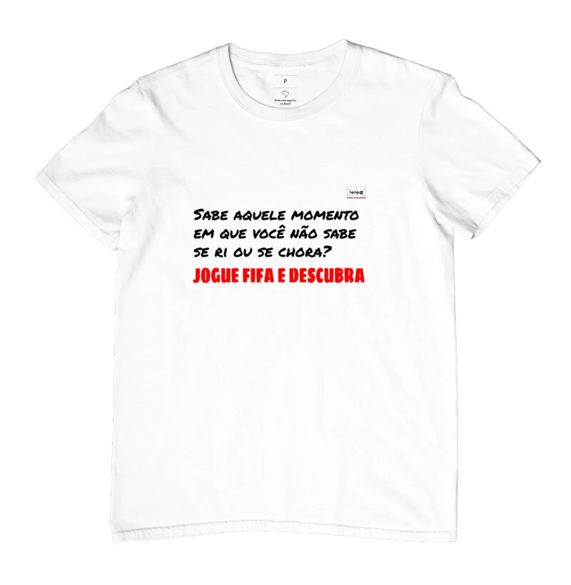 Camisa Jogue FIFA e descubra