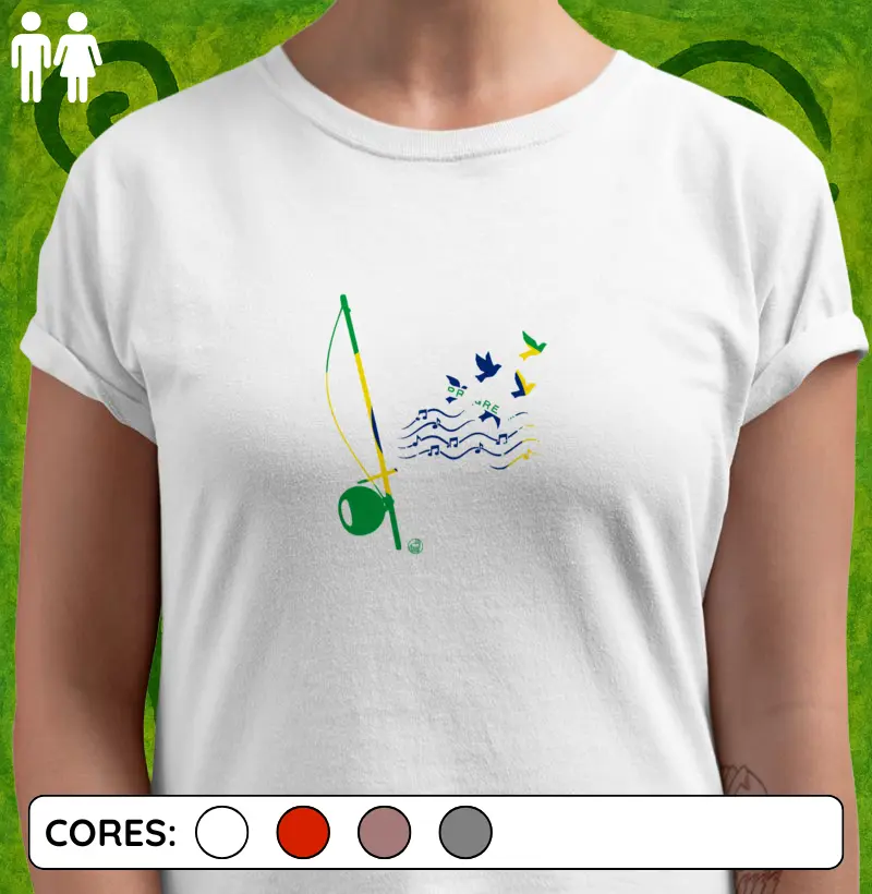 Berimbau verde amarelo