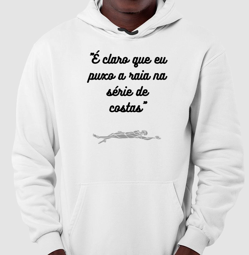 "É claro que eu puxo a raia na série de costas"