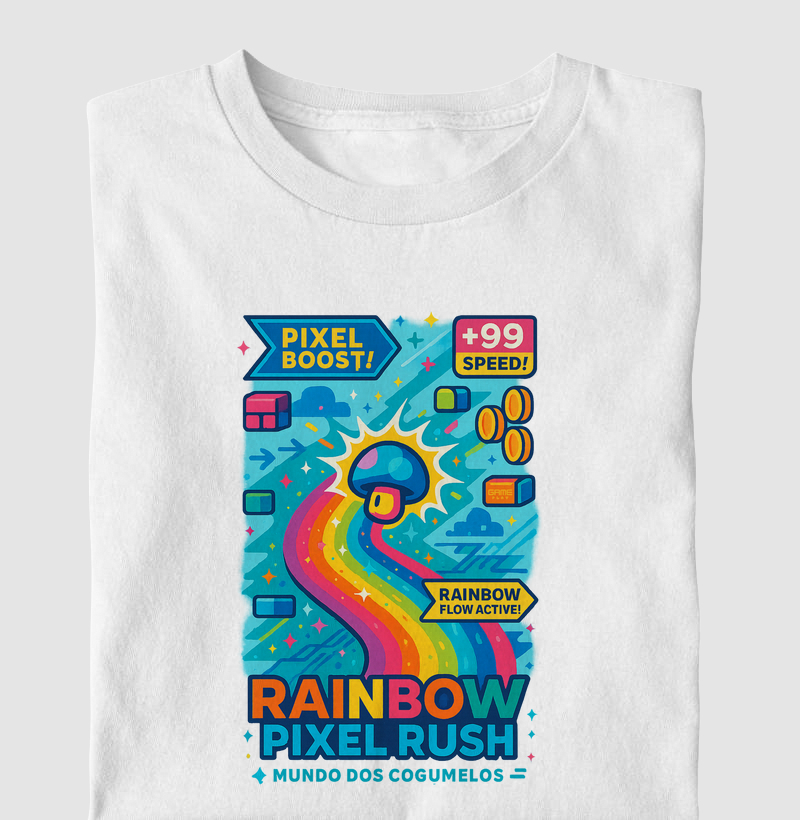 Rainbow Pixel Rush PopNintendo Collection