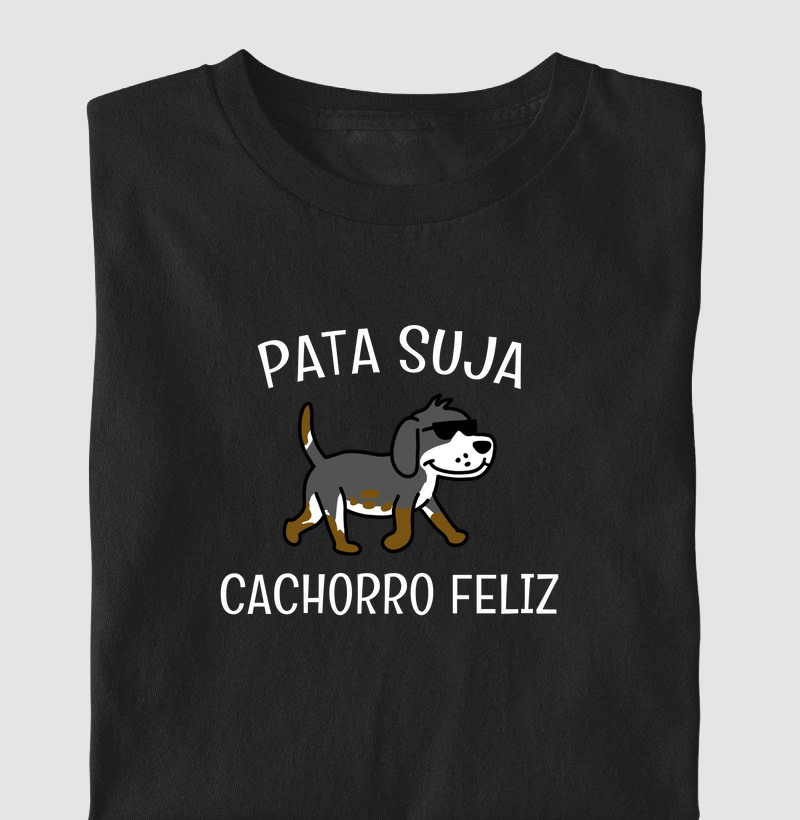 Pata Suja Cachorro Feliz