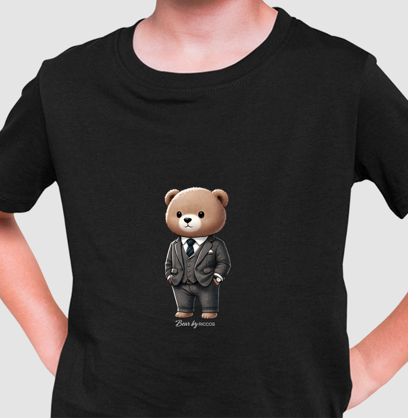 T-shirt infantil Bear by RICCOS