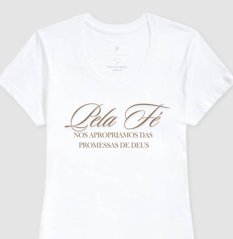Pela fé nos apropriamos das promessas de Deus.