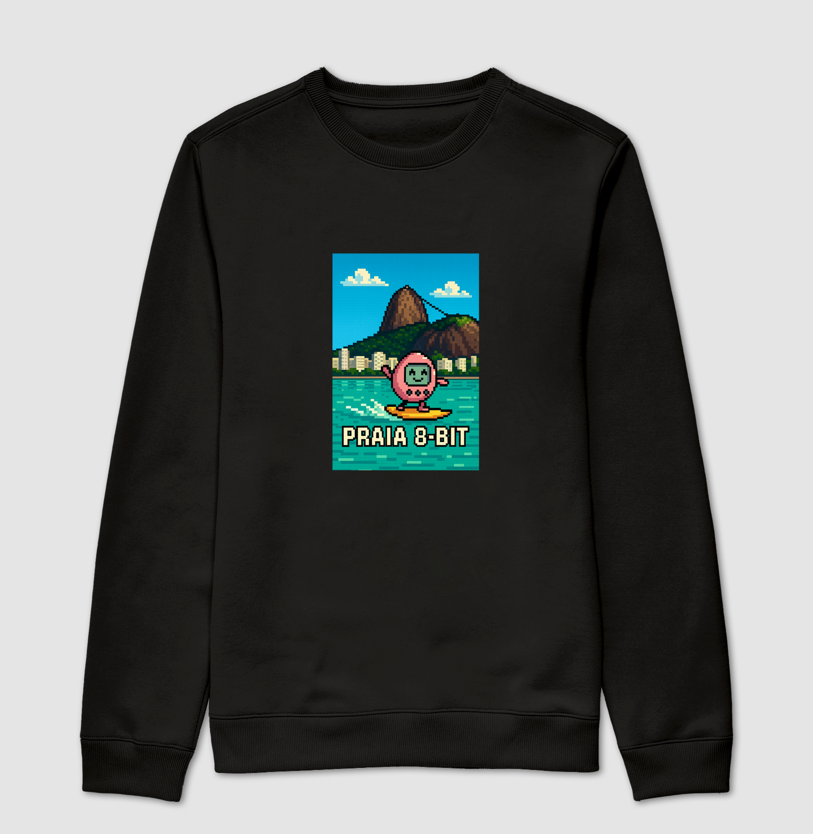 Suéter Nerd Praia 8Bit