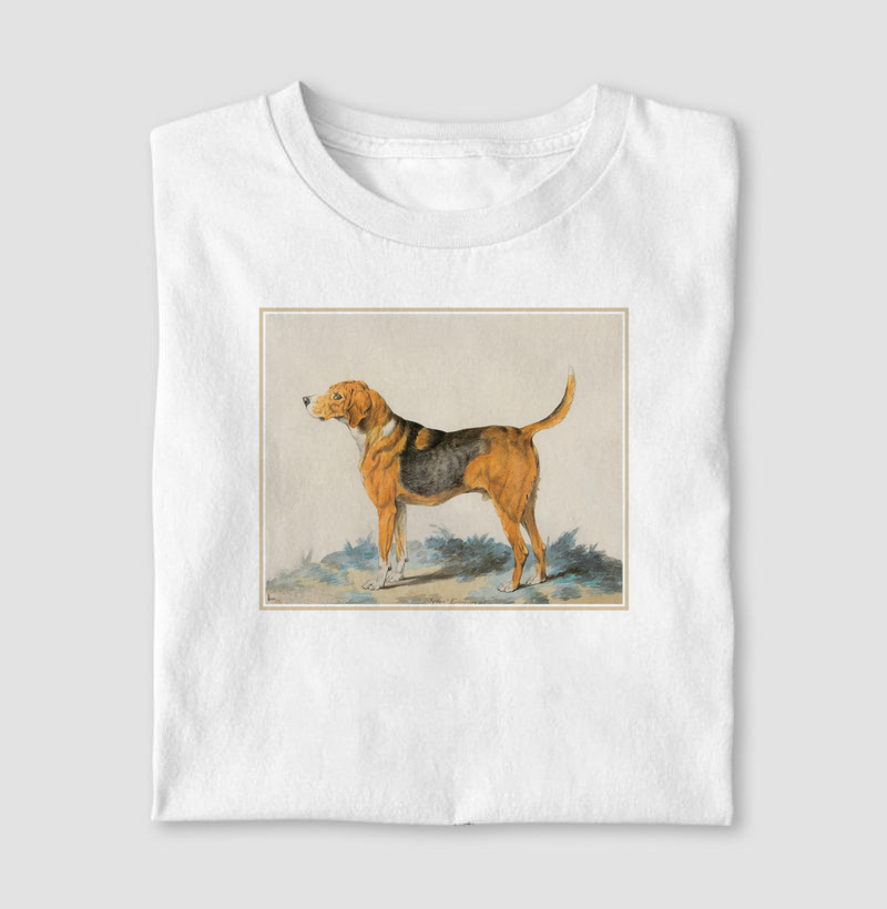 Vintage dog illustration