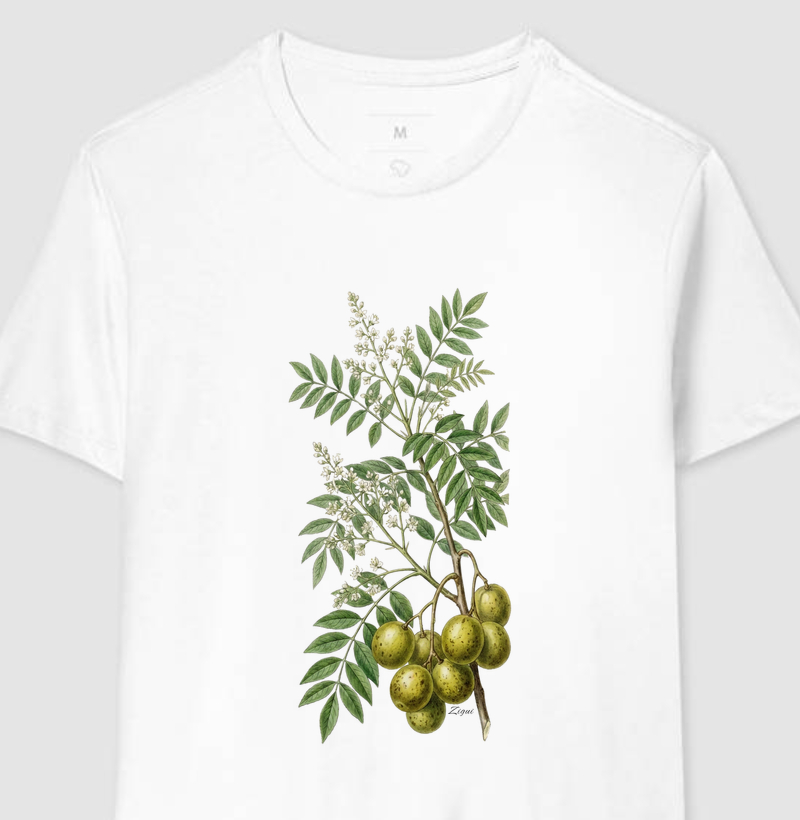 Camiseta Cajá | Coleção Aquarela Nativa