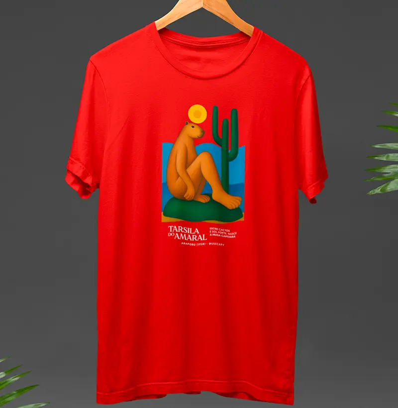 Tarsila do Amaral e a capivara