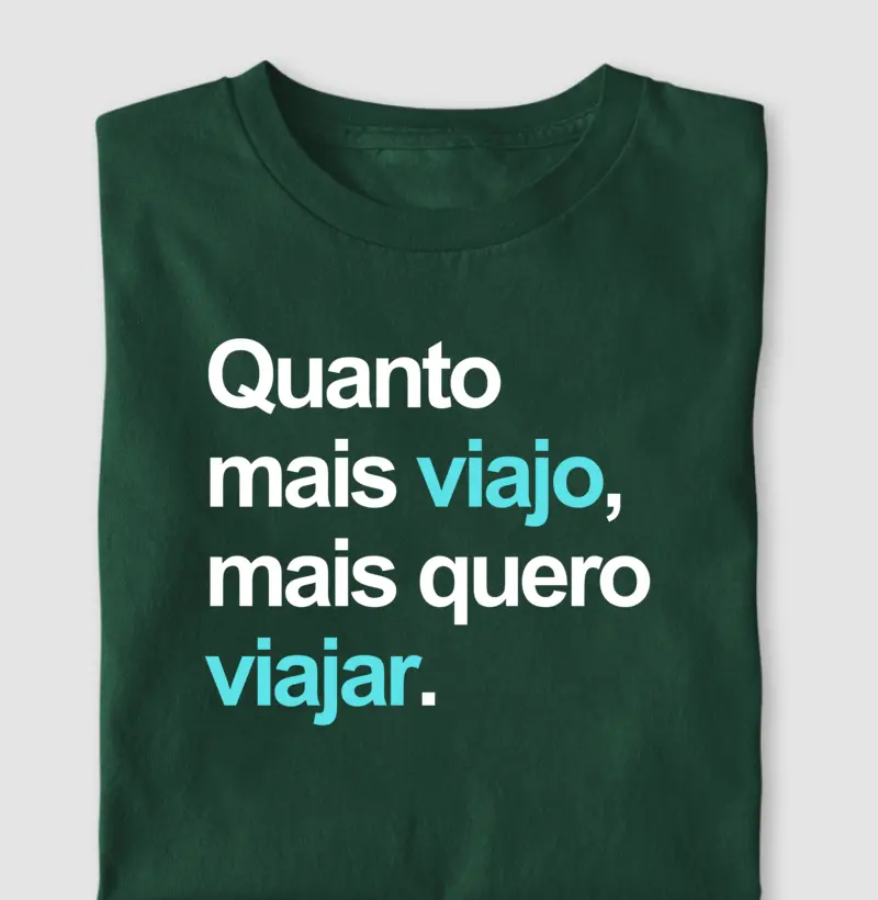 Quanto mais viajo