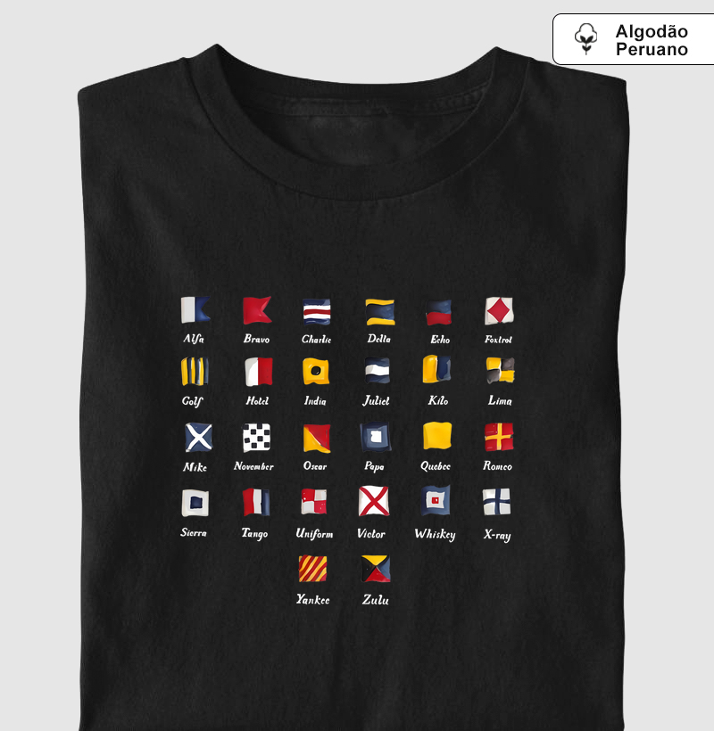 Maritime Signal Flags 2.0 Algodão Peruano Premium
