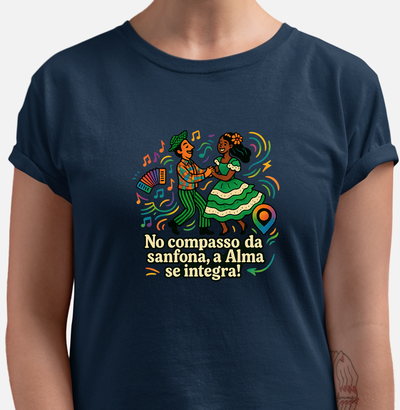 No compasso da sanfona, a Alma se integra. (modelo 2)