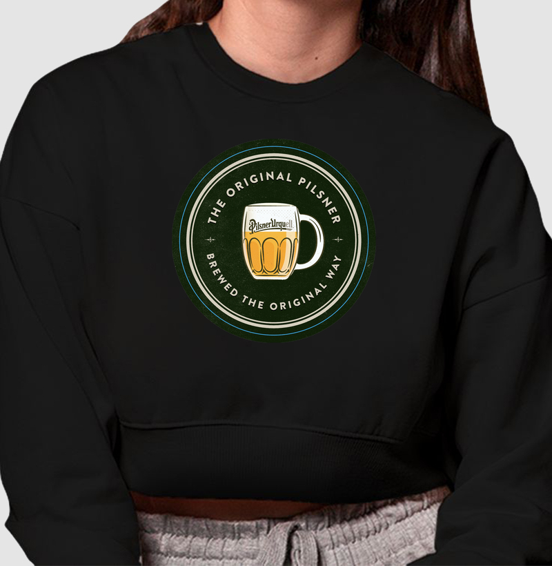 Moletom cropped The Original Pilsner Urquell