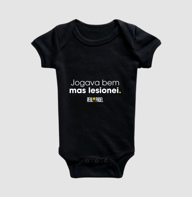 Jogava bem mas lesionei