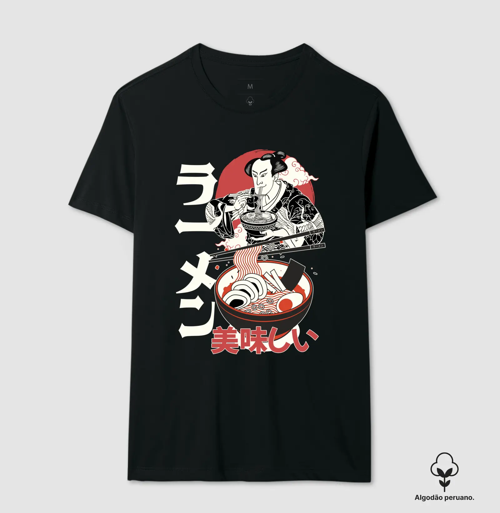 Ramen Oishii ALGODÃO PERUANO