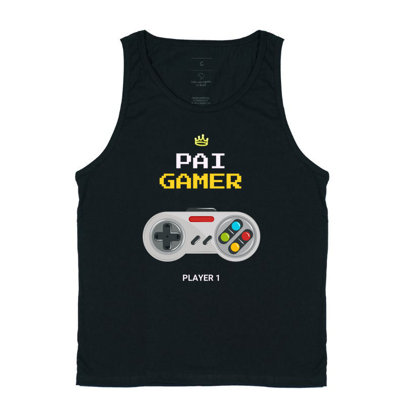 Pai Gamer 🎮 | Estampa Nerd com Joystick
