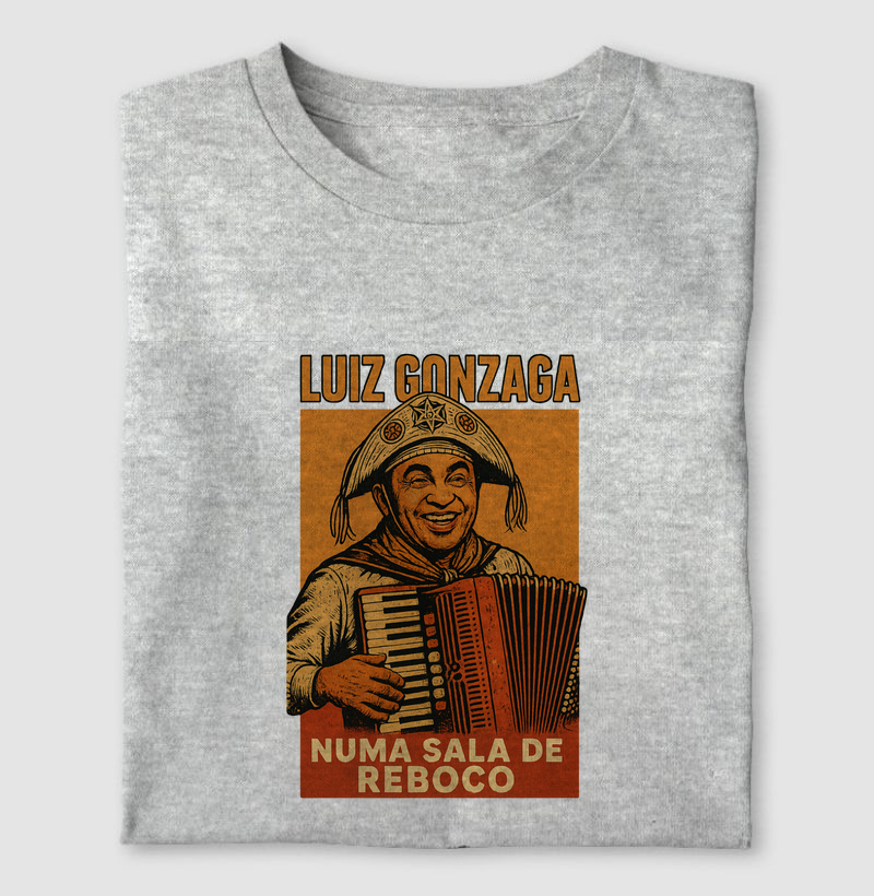 Luiz Gonzaga numa sala de reboco