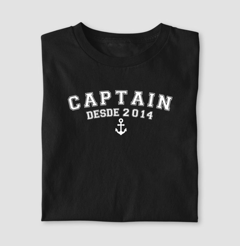 Captaind desde 2014 - Algodão 30.1 