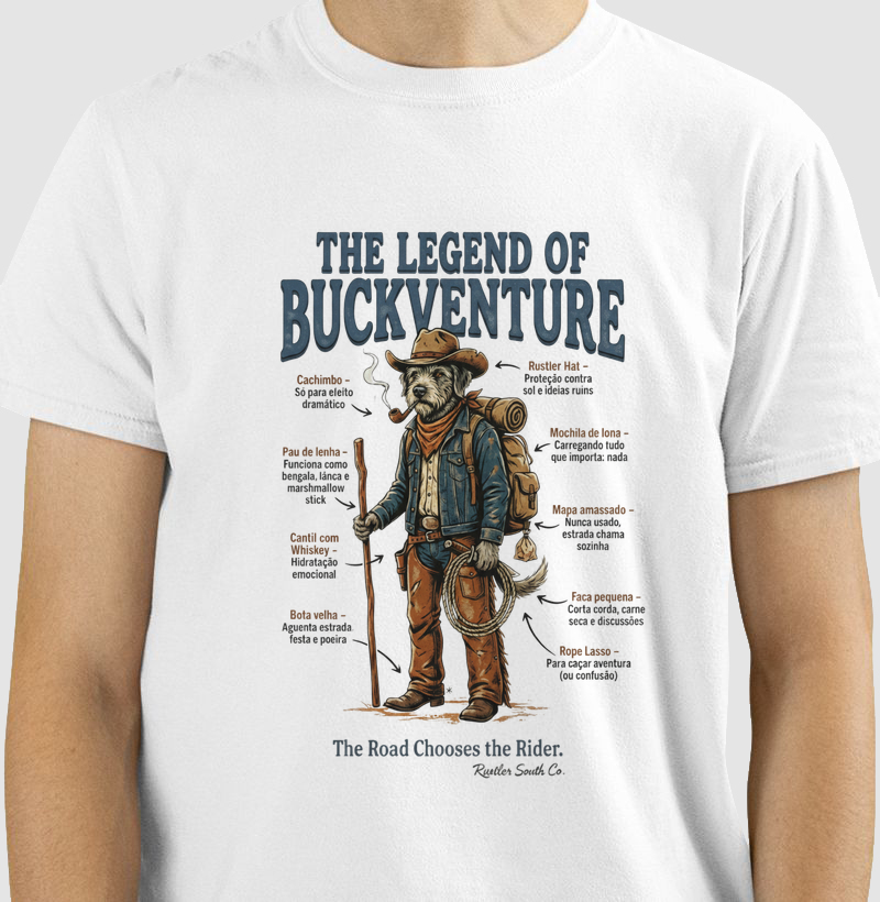 Camiseta The Legend of Buckventure