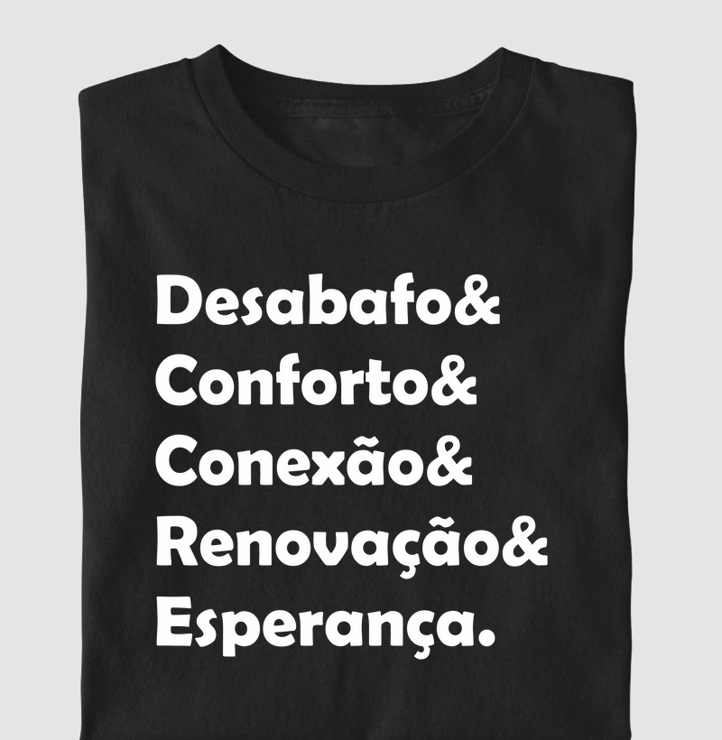 Desabafo Conforto Conexao Renovação Esperanca