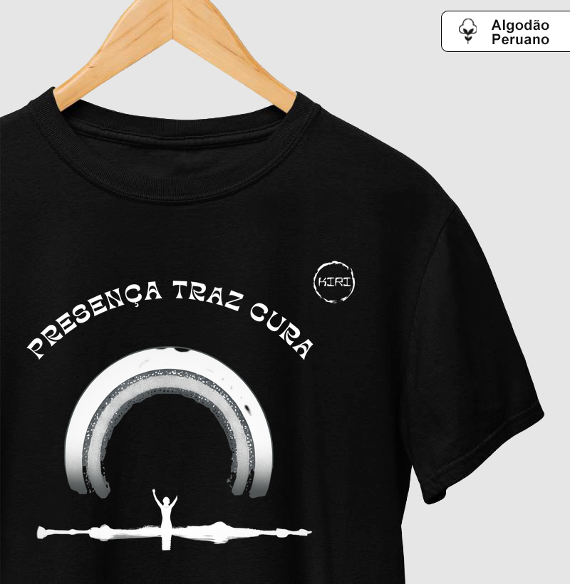 Camiseta Premium KIRI - Presença traz Cura - Min