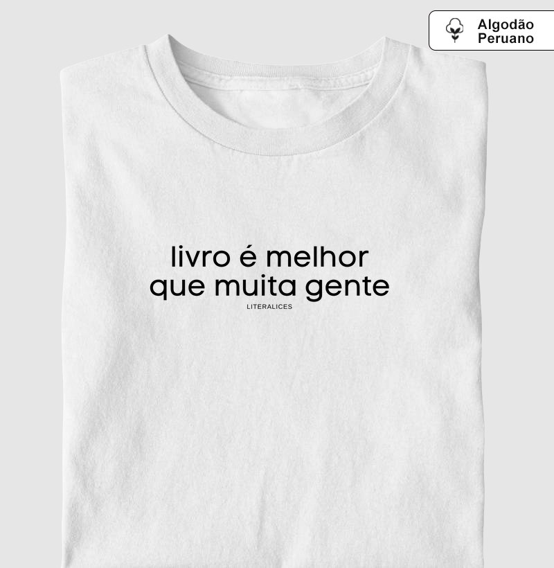 livro é melhor que muita gente