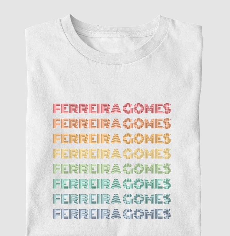 Ferreira Gomes Letreiro Retrô