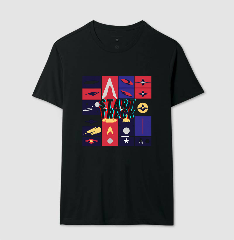 Camiseta Virts star treck