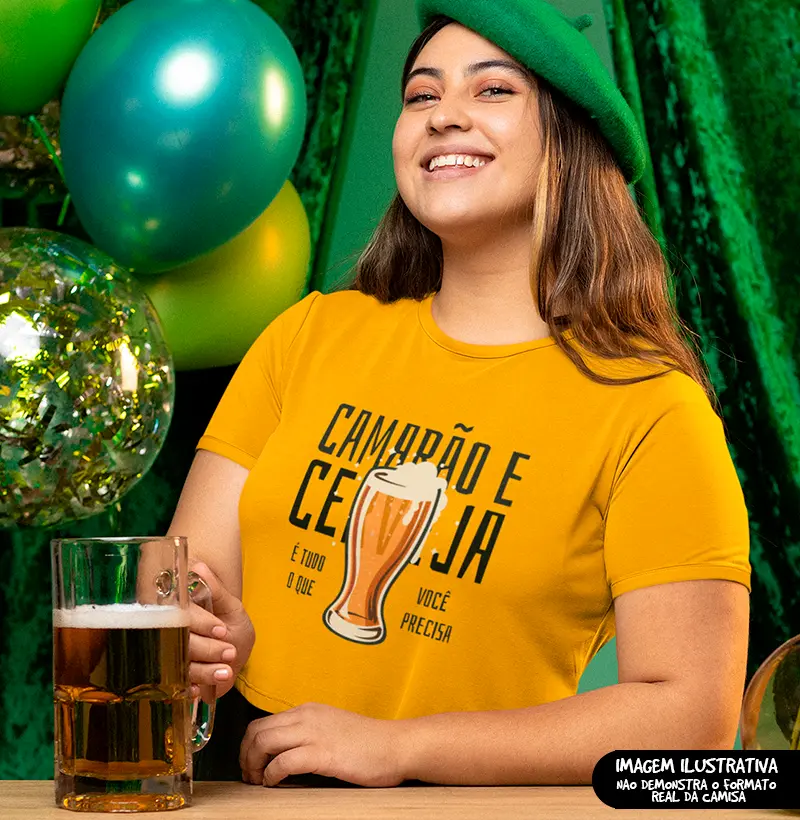 Camarão e Cerveja é tudo que você precisa