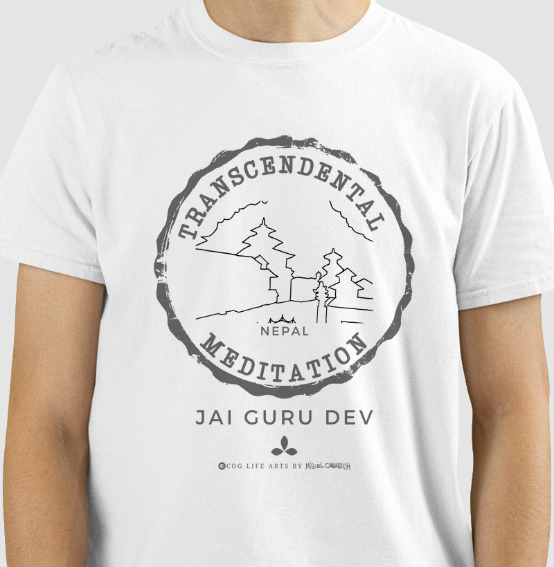Camiseta Adulto Branca Nepal by Miguel Cavendish
