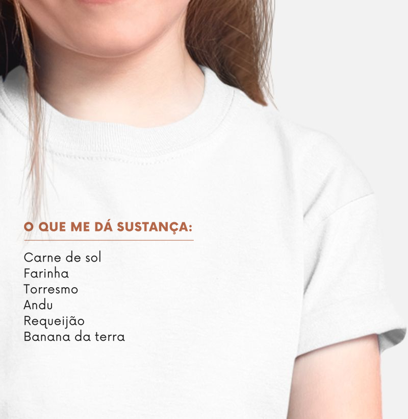 O que me dá sustança.