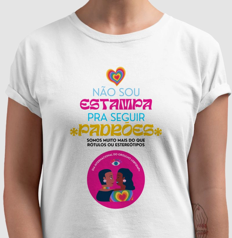 Camiseta Orgulho LGBTQIA+